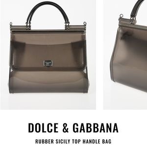 Dolce & Gabbana Rubber Sicily Bag